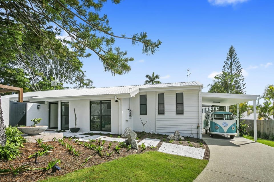 Property building, Garden view