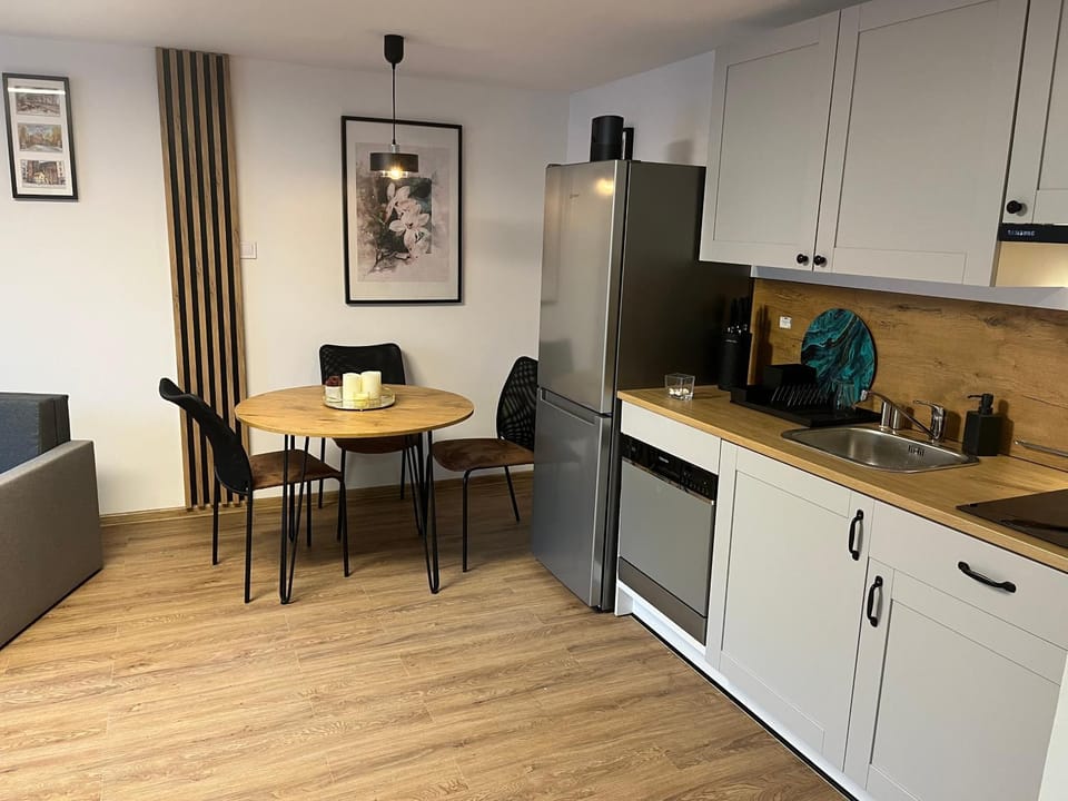 Coffee/tea facilities, Kitchen or kitchenette, dishwasher, minibar, stove