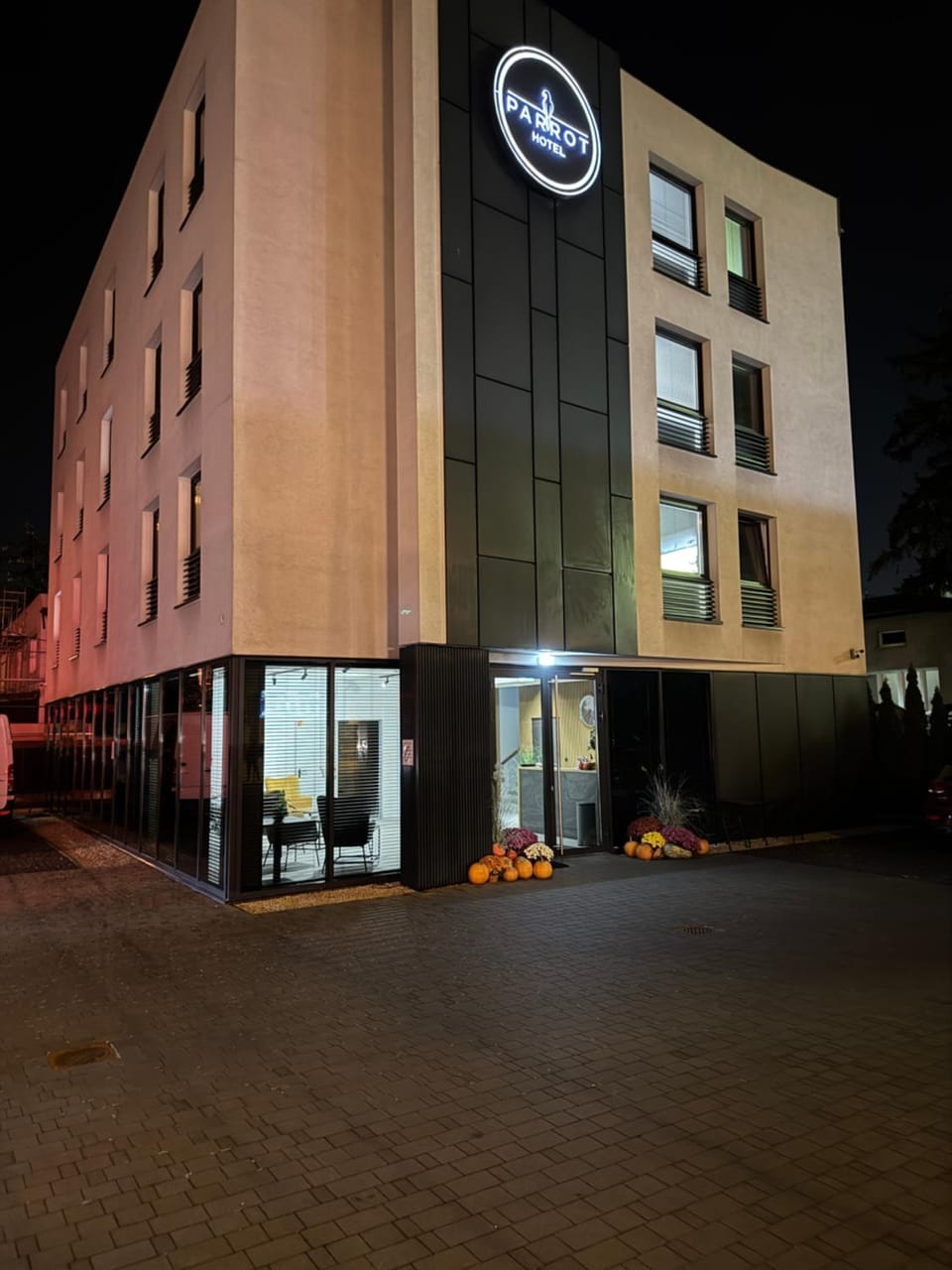 Property building, Night