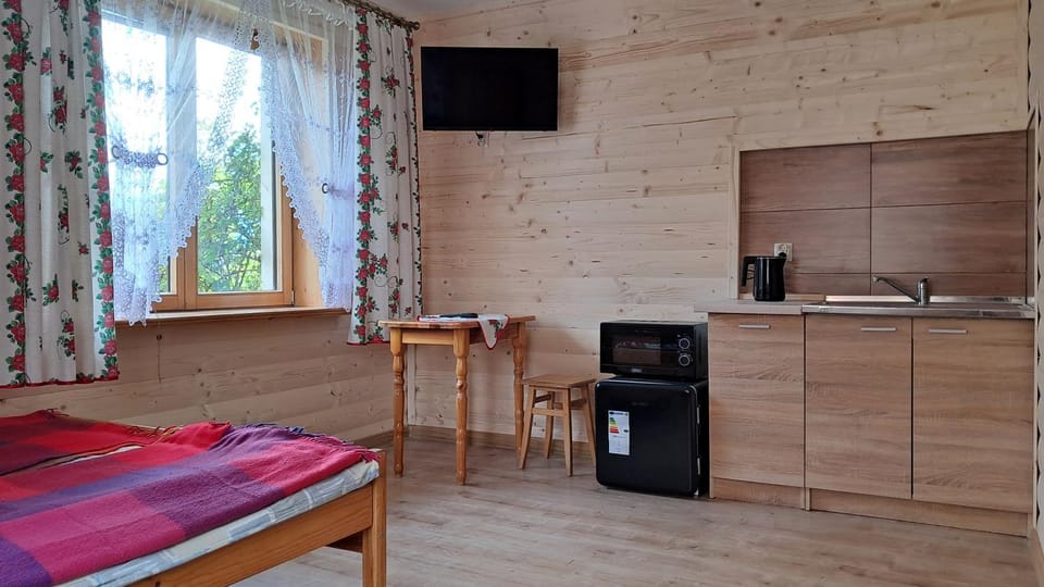 Kitchen or kitchenette, Bedroom