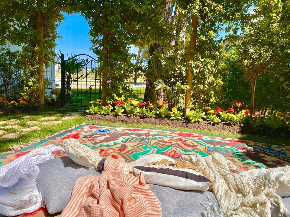Spring, Garden, Garden view