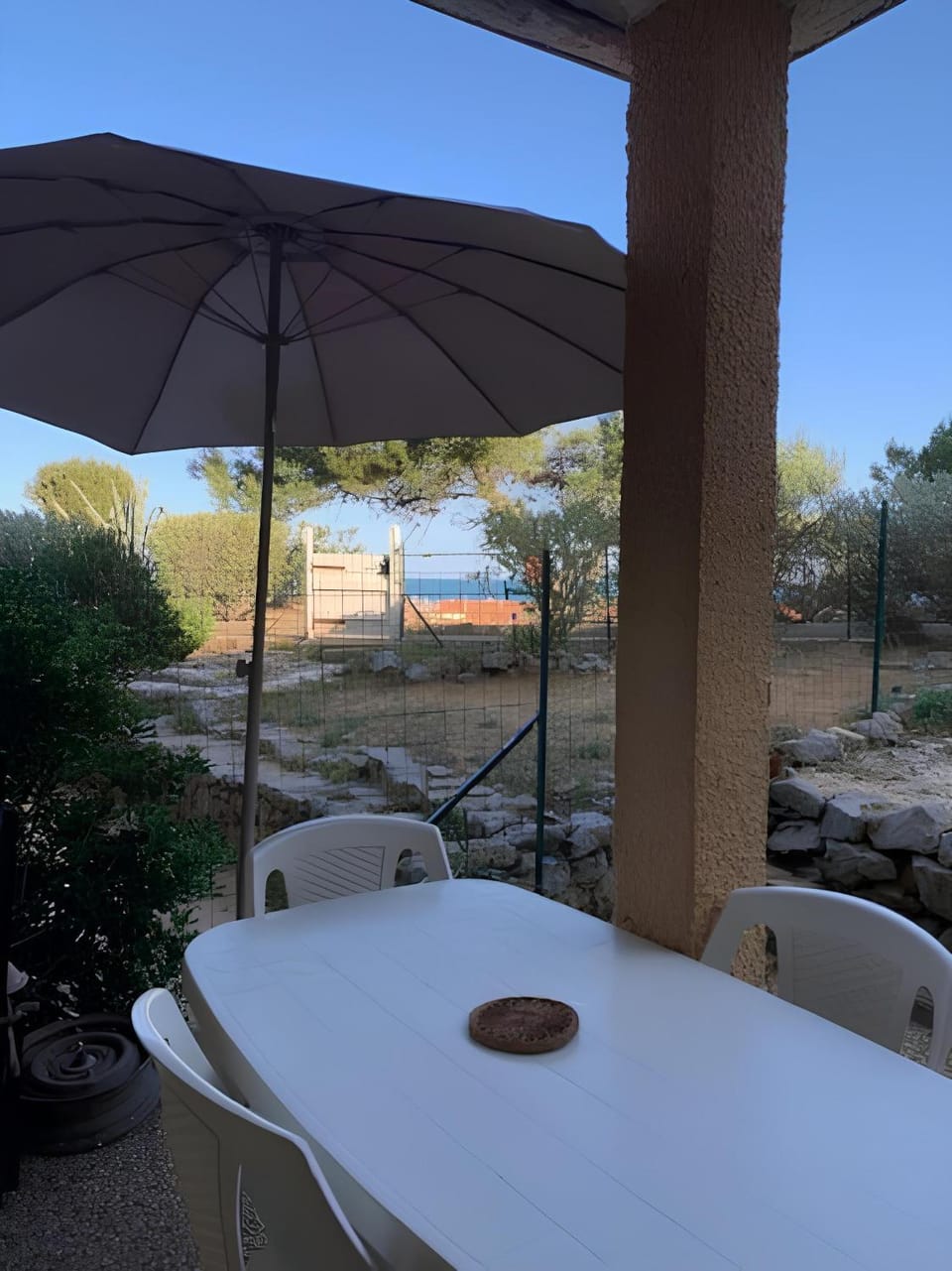 Patio, Garden view