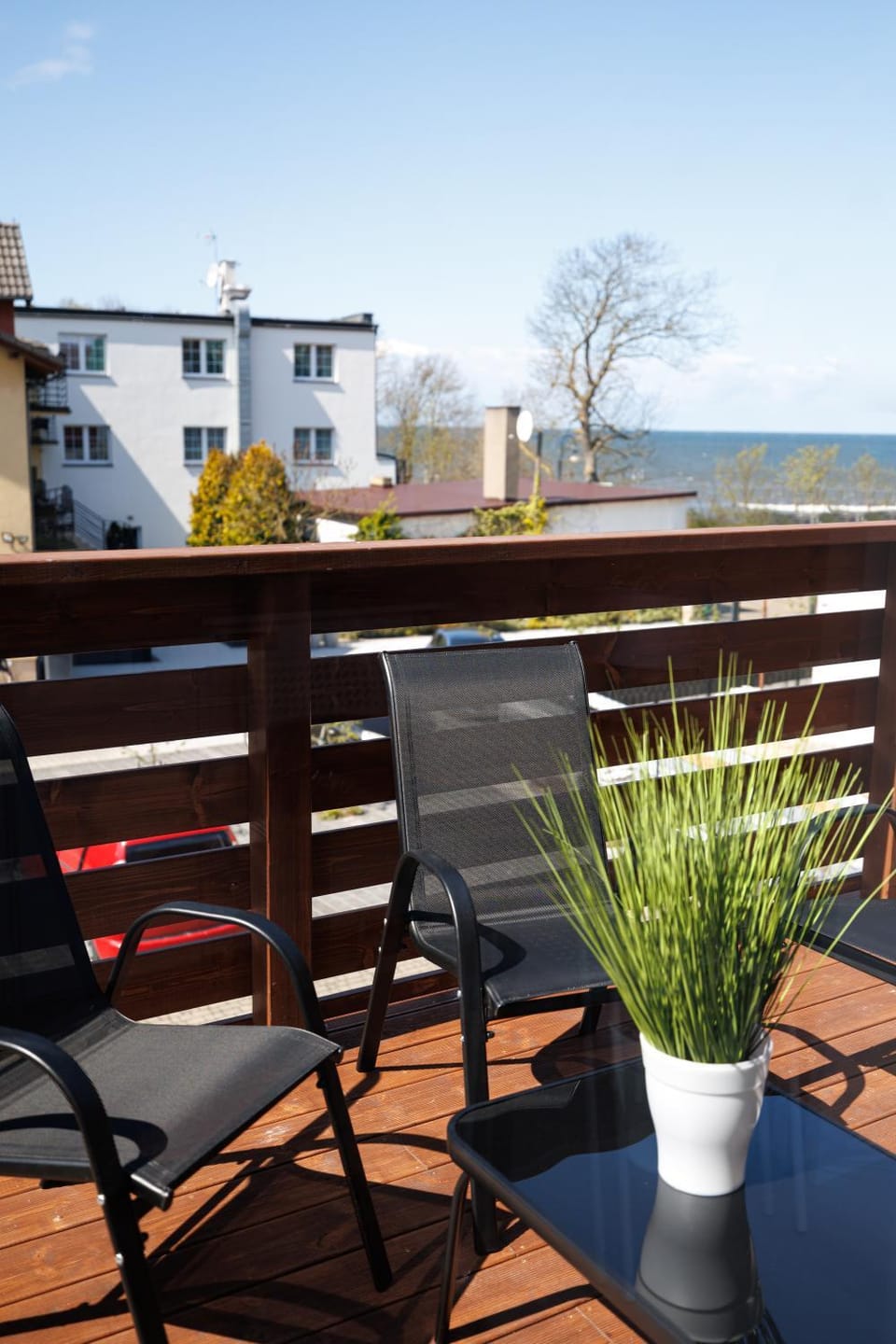 Property building, Day, Natural landscape, View (from property/room), Balcony/Terrace, Balcony/Terrace, Sea view