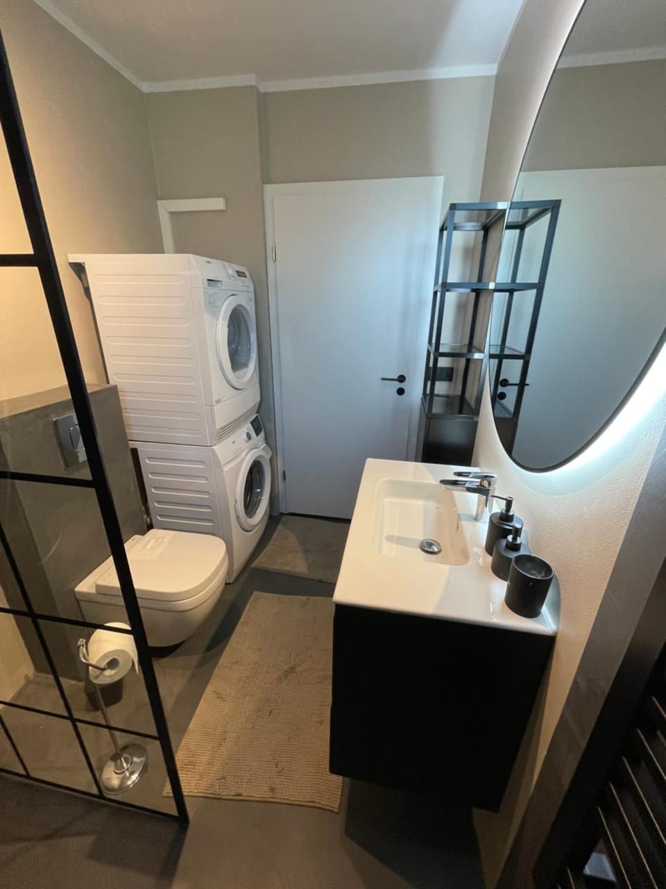 Bathroom, laundry, washing machine