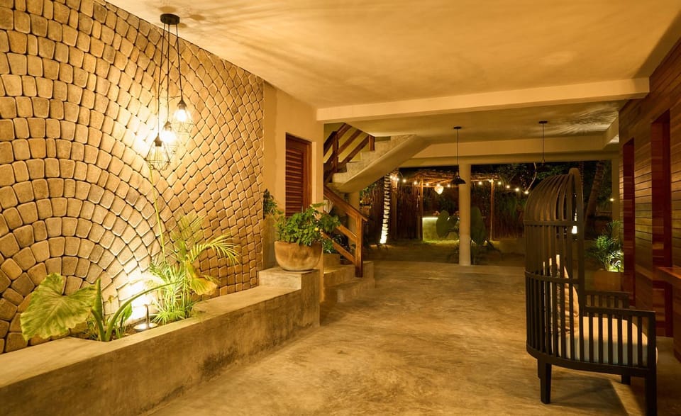 Night, Garden, Lobby or reception, Garden view