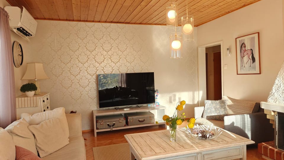 TV and multimedia, Living room, Seating area, Evening entertainment, air conditioner