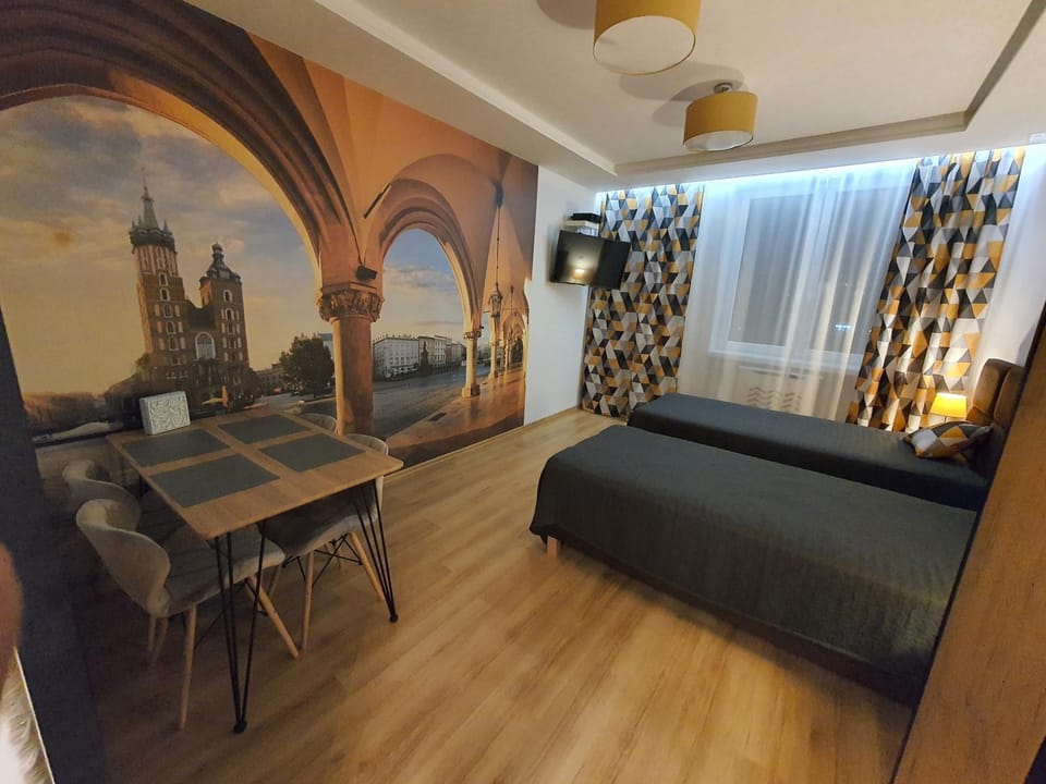 Bed, TV and multimedia, Living room, Photo of the whole room, Seating area