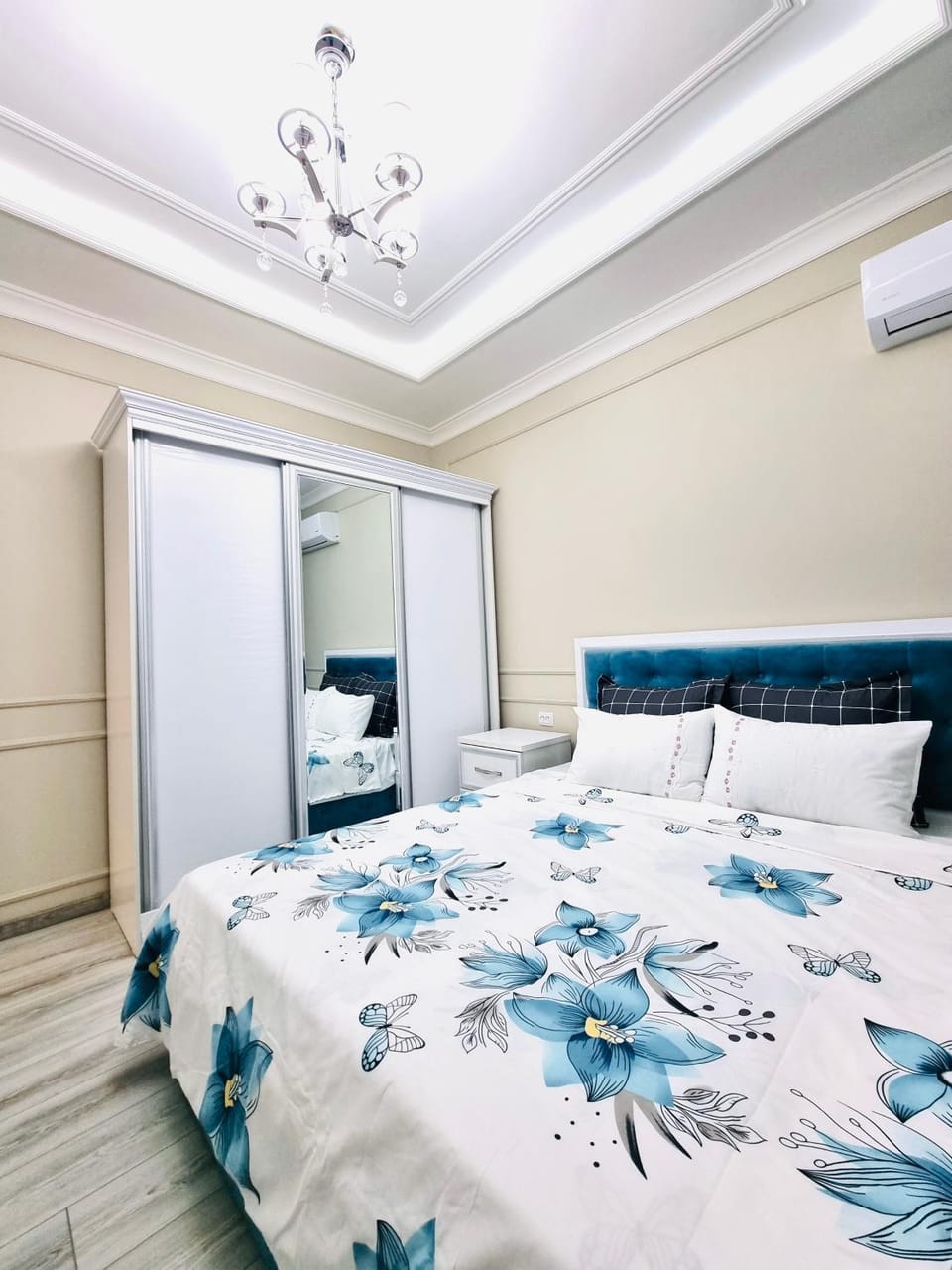 Bed, Bedroom, wardrobe