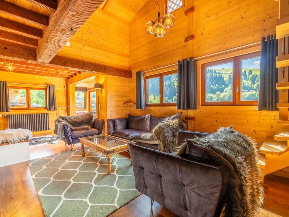 Chalet cosy à La Clusaz, 9 pers, 4 chambres, wifi, proche pistes - FR-1-437-103 Chalet in Manigod