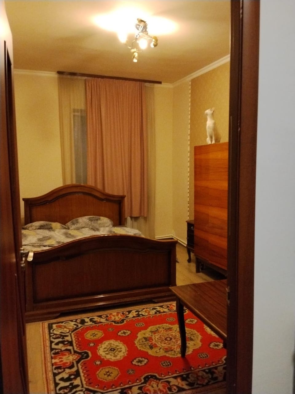 Bed, Photo of the whole room, Bedroom, wardrobe