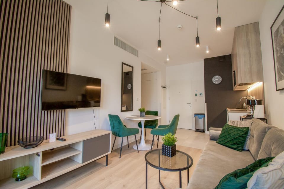 TV and multimedia, Kitchen or kitchenette, Living room, Seating area, Dining area