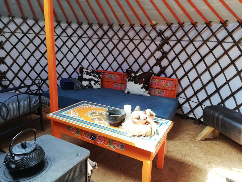 T'eiberveld Yurt verhuur Noord-Sleen Luxury tent in Drenthe (province)