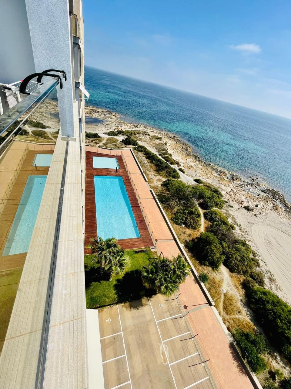 Day, View (from property/room), Balcony/Terrace, Beach, Pool view, Sea view, Swimming pool, Swimming pool
