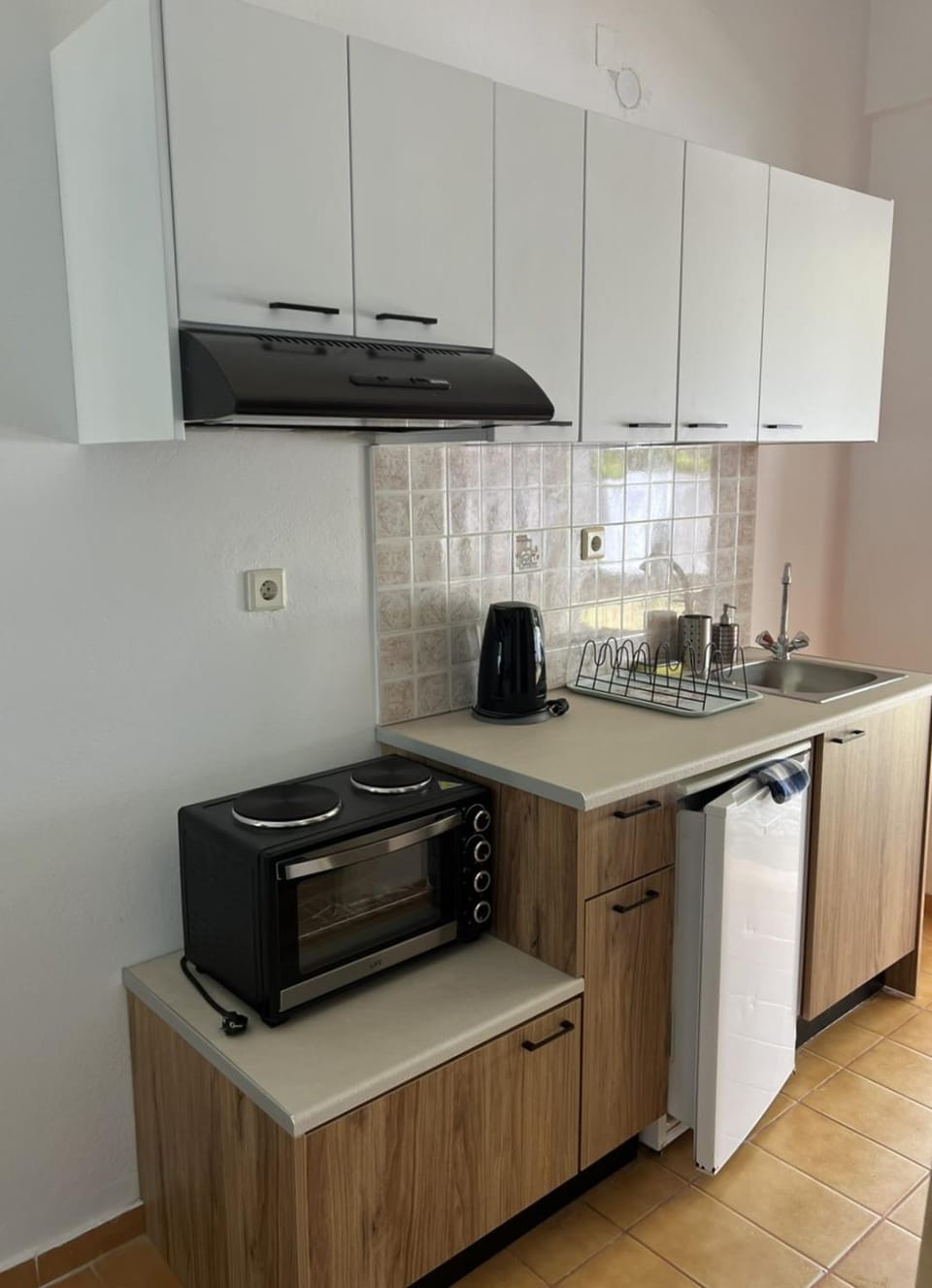 Coffee/tea facilities, Kitchen or kitchenette, minibar, stove