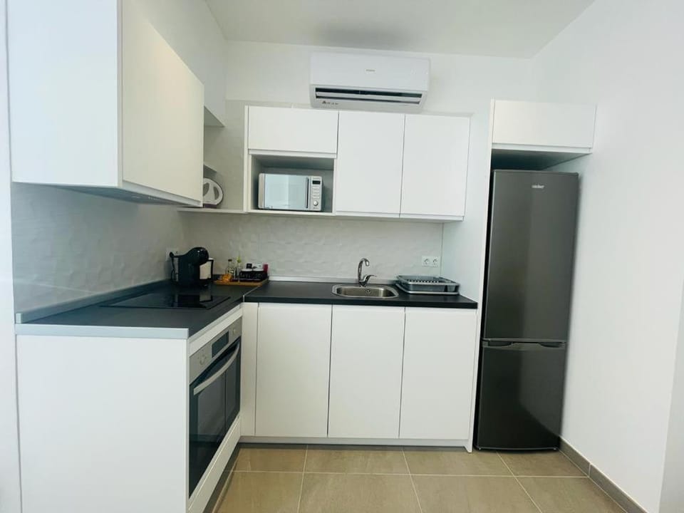 Kitchen or kitchenette, minibar, pet friendly, stove, air conditioner