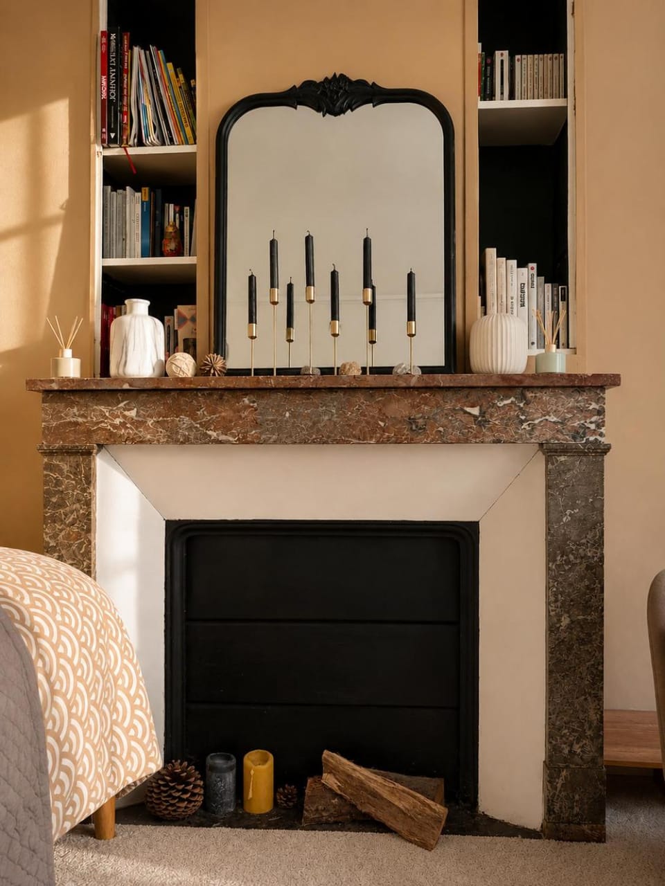 fireplace