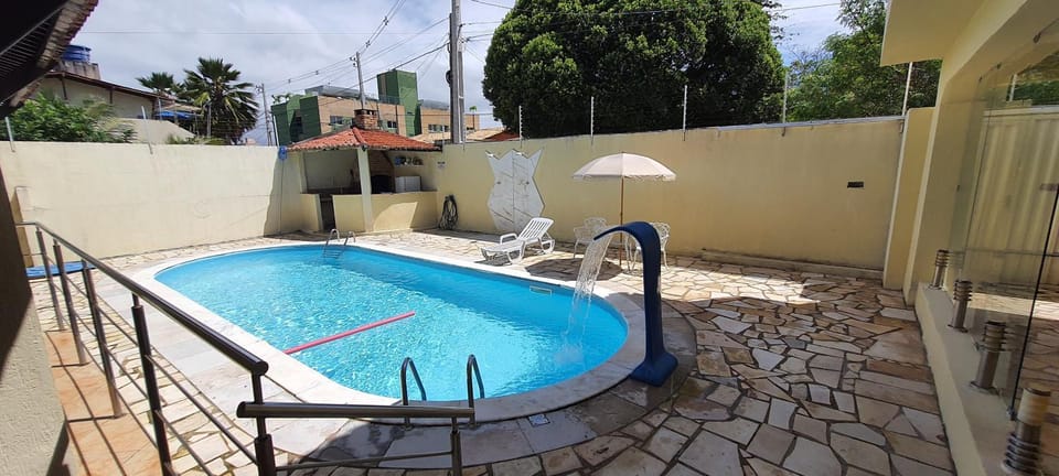Pool view, Swimming pool, sunbed
