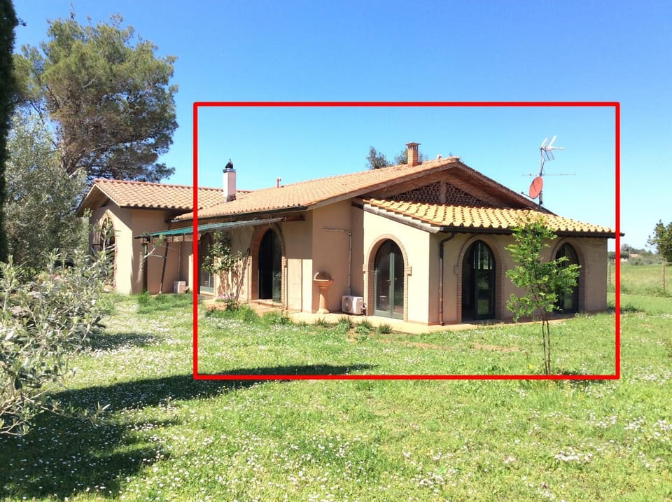 Property building, Garden view