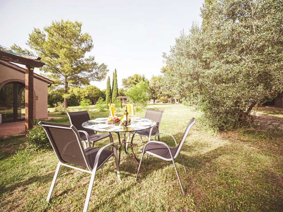 Patio, Day, Garden, Dining area
