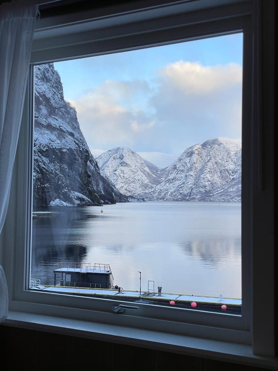 Winter, Sea view