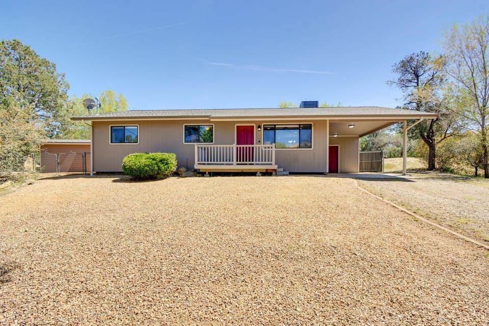 Putting Green & Patio: Central Prescott Home House in Prescott