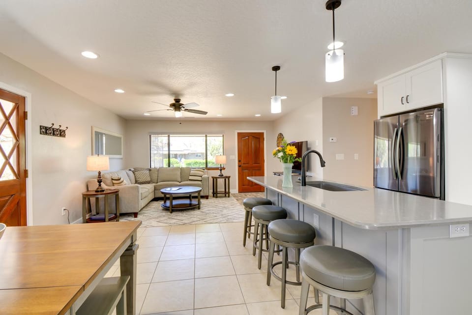 Putting Green & Patio: Central Prescott Home House in Prescott