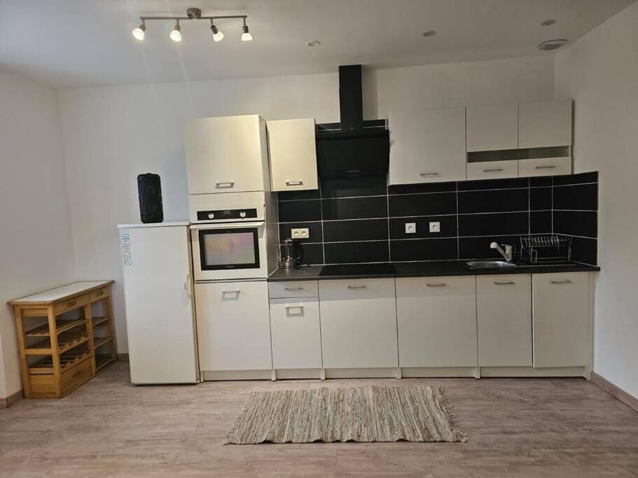 Kitchen or kitchenette, minibar, pet friendly, stove