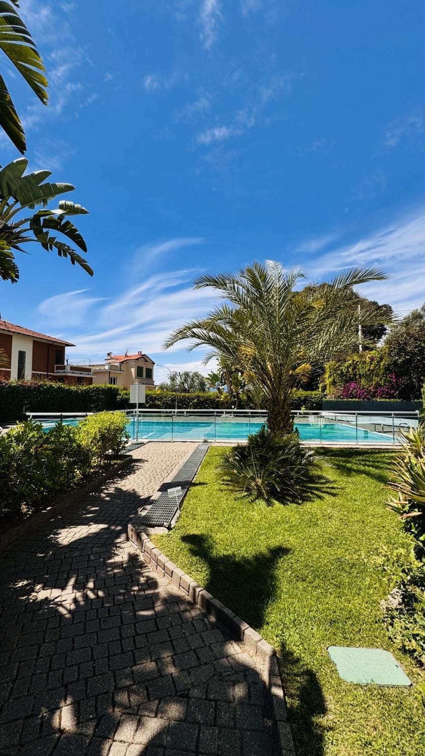 Spring, Day, Garden, Swimming pool