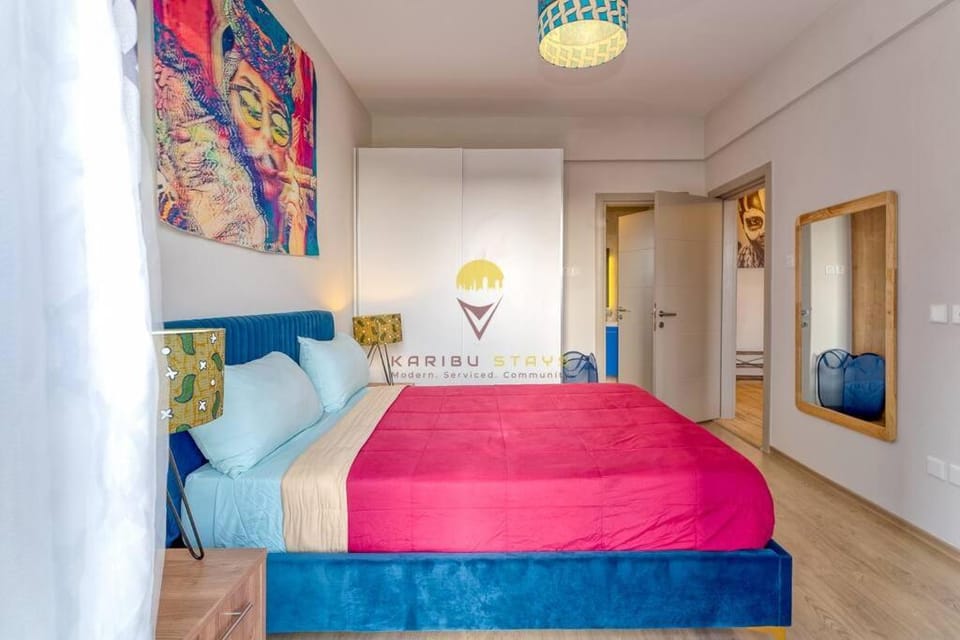 NEW 7St*r + Pool + Gym + Balcony 1BRM in Westlands Apartment in Nairobi
