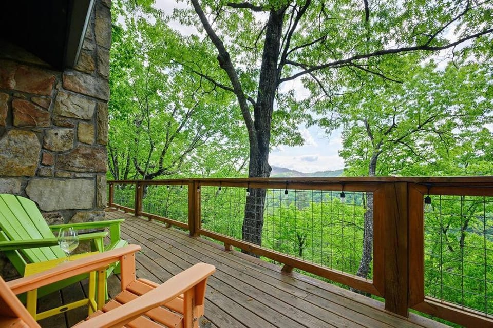 Chic private cabin w/ epic views & amenities! Cabin in Sevier County