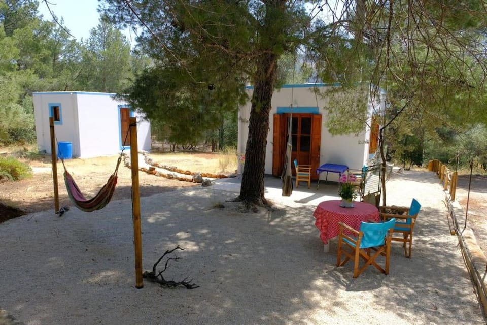 little house in forest House in Kalymnos