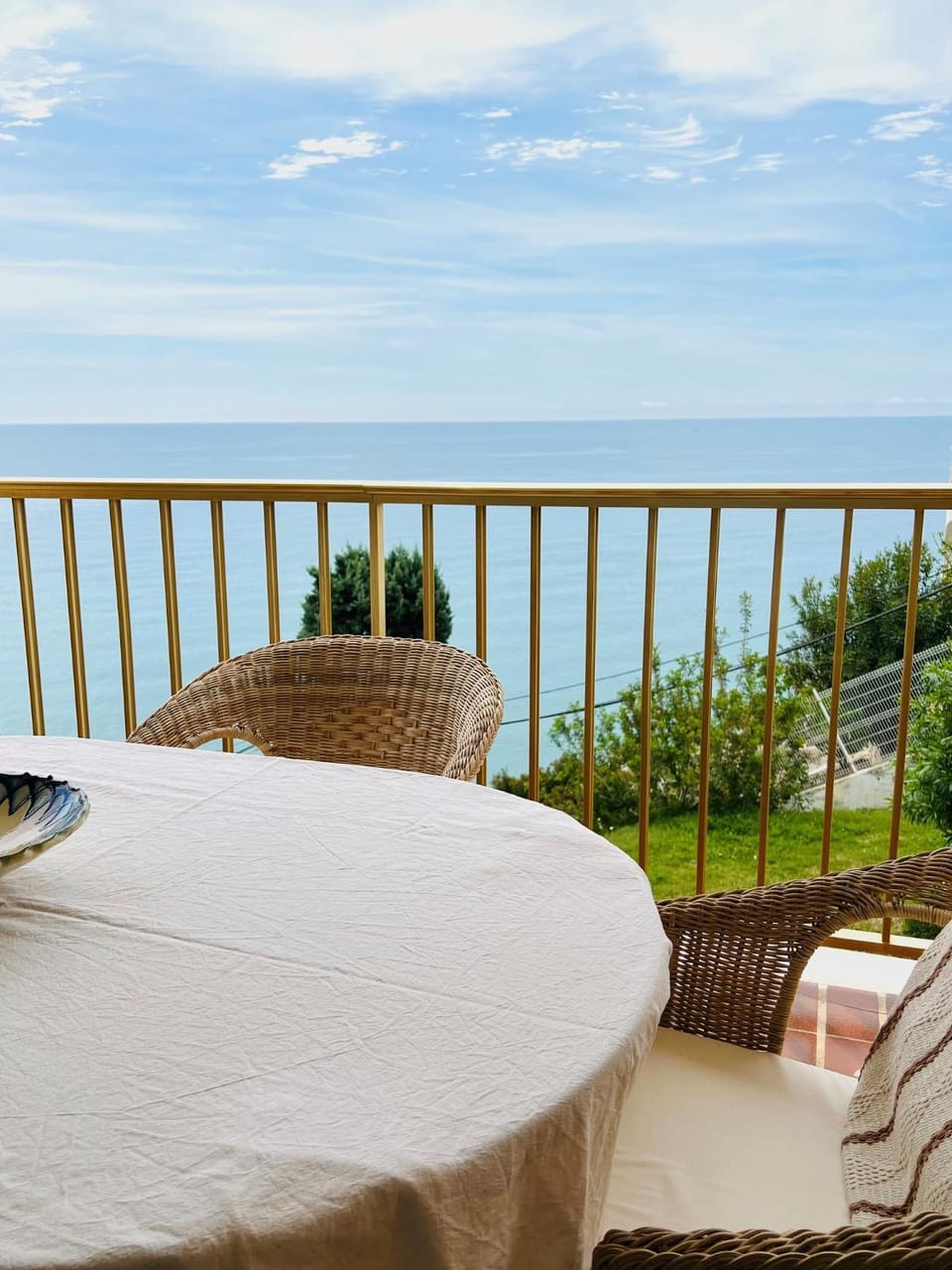 View (from property/room), Balcony/Terrace, Sea view