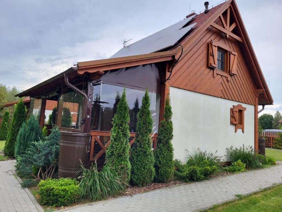 Domek całoroczny na Kaszubach / koło Chmielna House in Pomeranian Voivodeship
