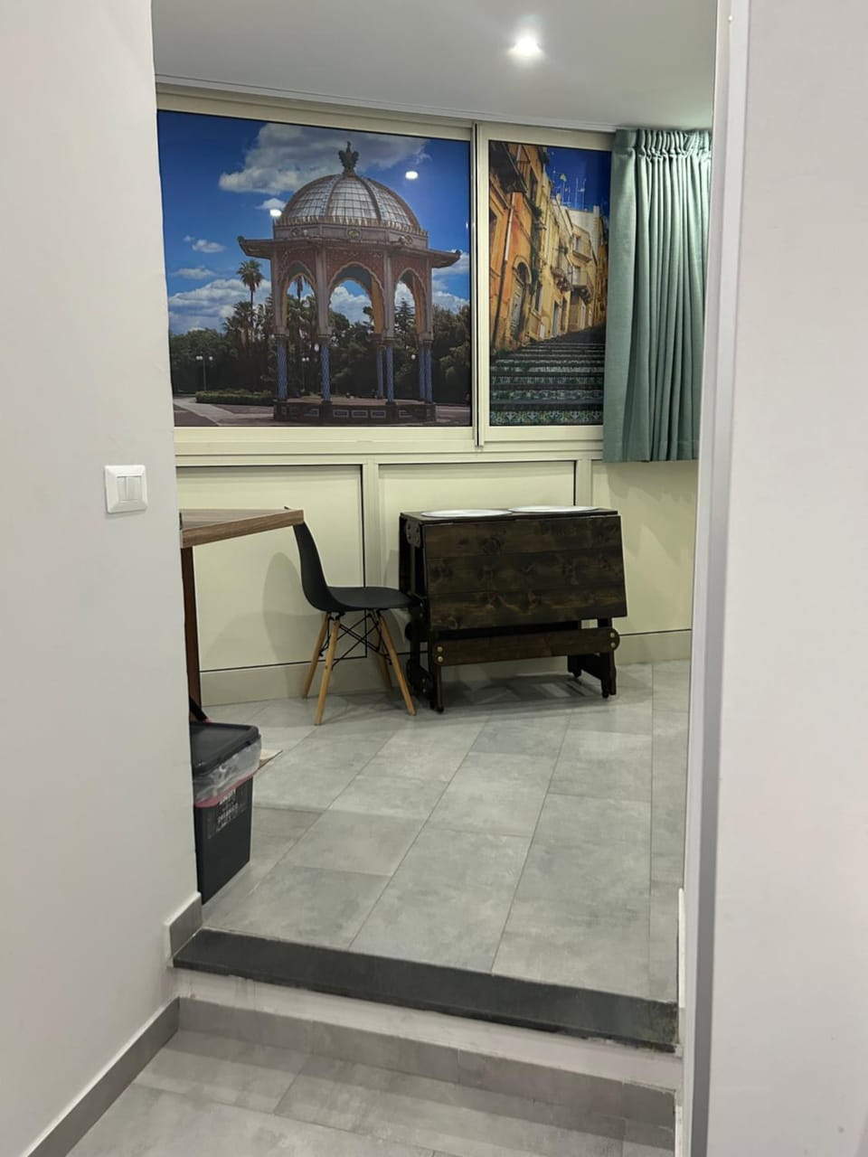Bathroom, Balcony/Terrace, Kitchen or kitchenette, Living room, Decorative detail, Seating area, Dining area, air conditioner