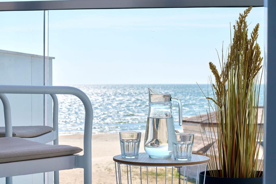 View (from property/room), Balcony/Terrace, Beach, Sea view