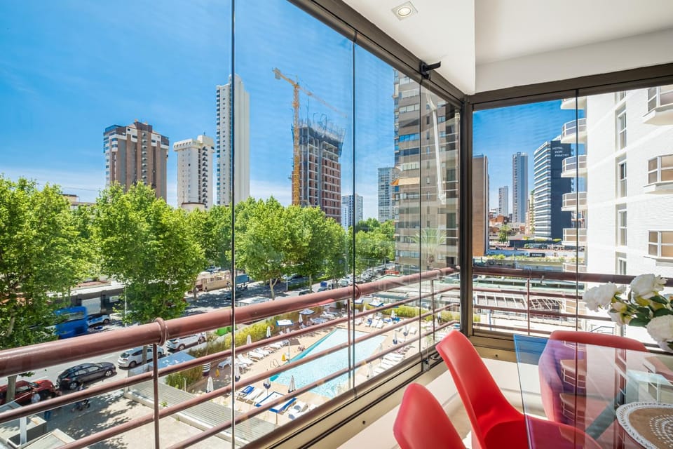 Day, View (from property/room), Balcony/Terrace, Living room, City view, Location