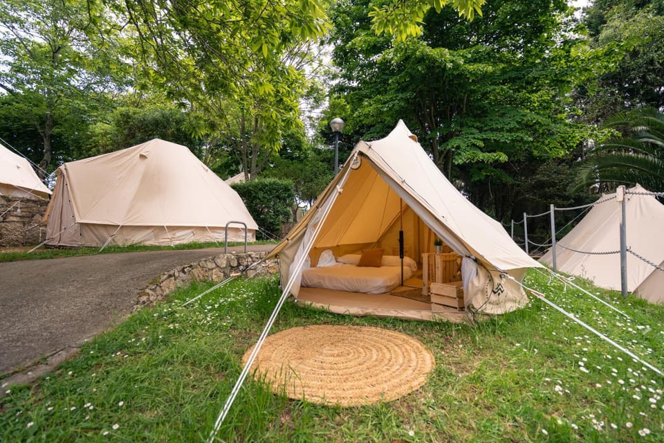 Kampaoh Playa Troenzo Luxury tent in Cantabria