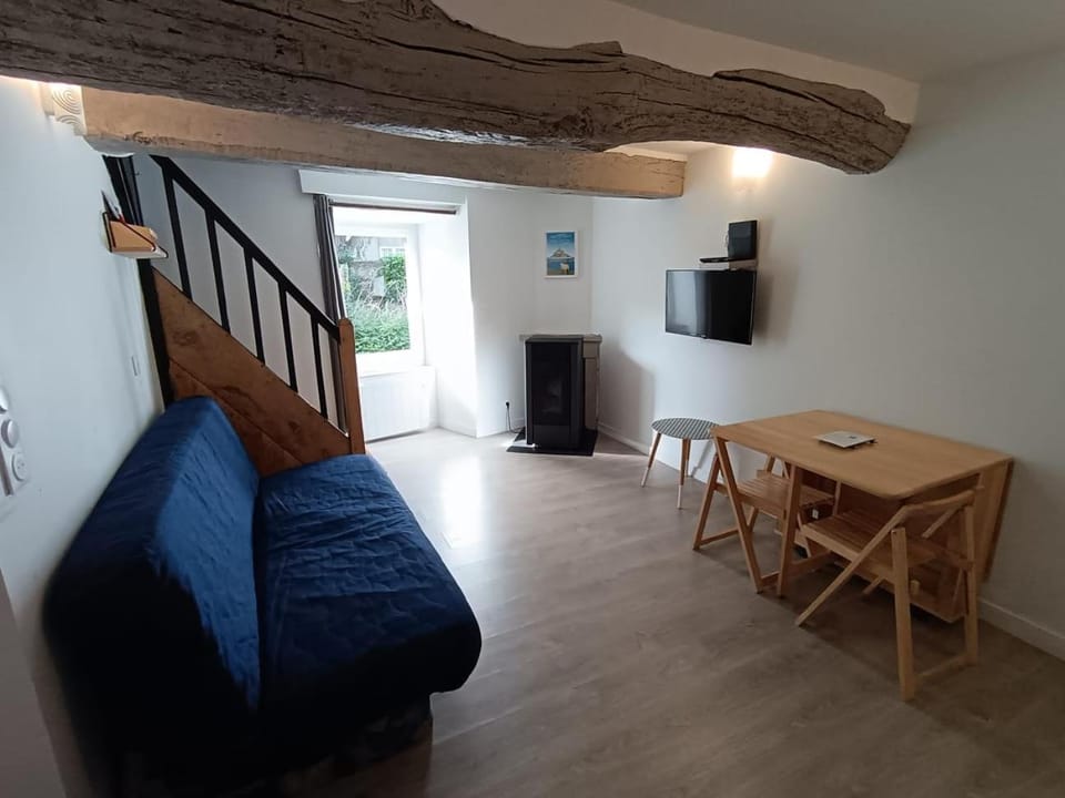 Petit atelier, calme, frais, centre-ville, vue rivière House in Brittany