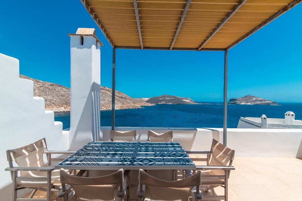 Patio, Day, Natural landscape, View (from property/room), Balcony/Terrace, Dining area, Mountain view, Sea view