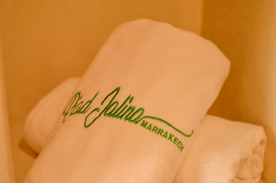 Property logo or sign, towels