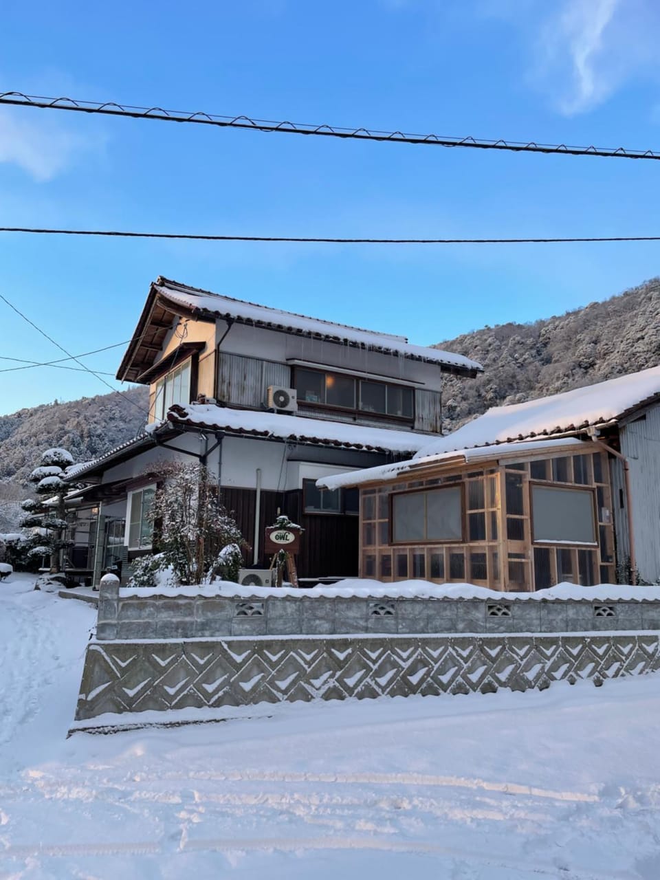 Property building, Winter