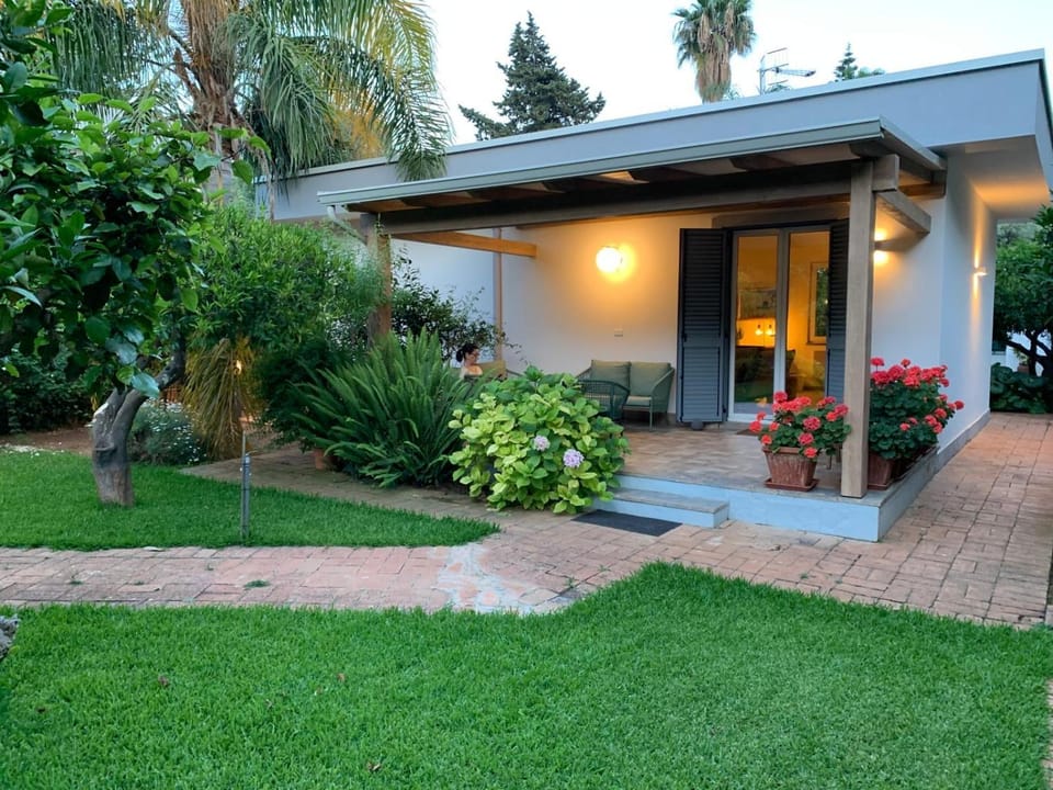 Property building, Patio, Garden view