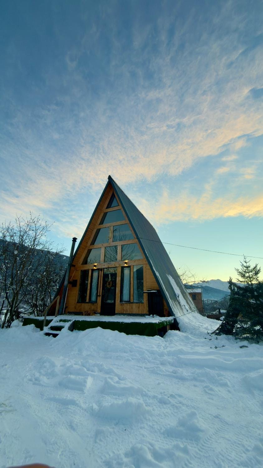 A-frame mestia Apartment in Georgia