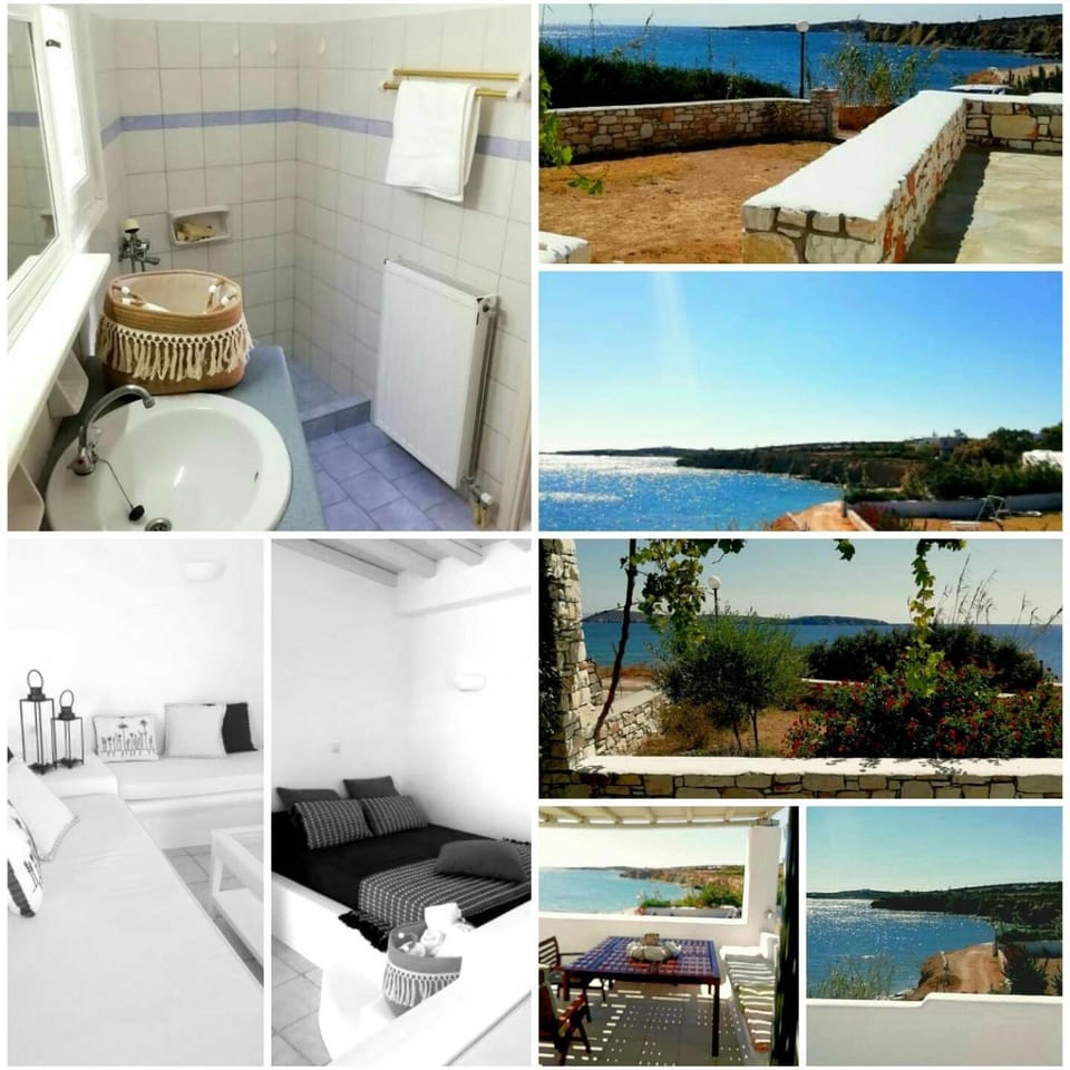 Cycladic seaside studio Apartment in Paros, Greece