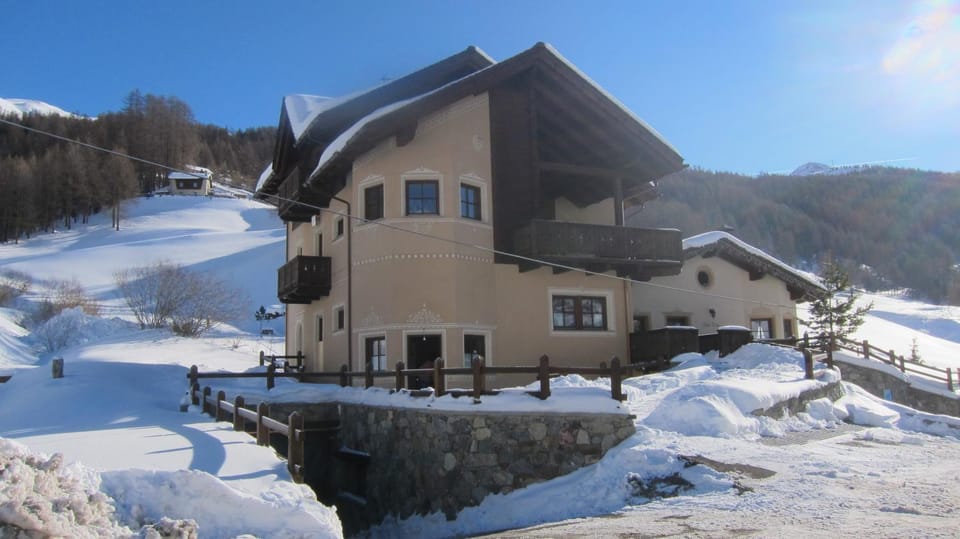 Property building, Day, Natural landscape, Winter