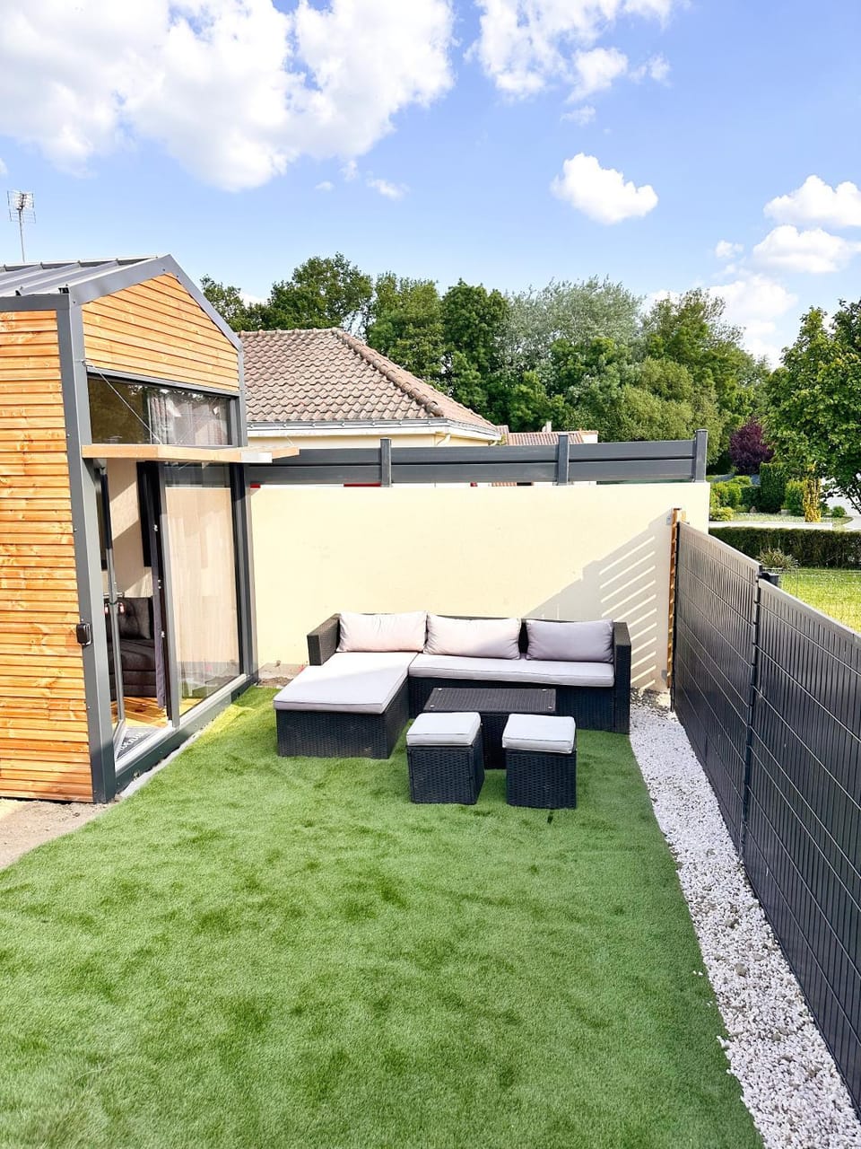 Patio, Garden, Garden view