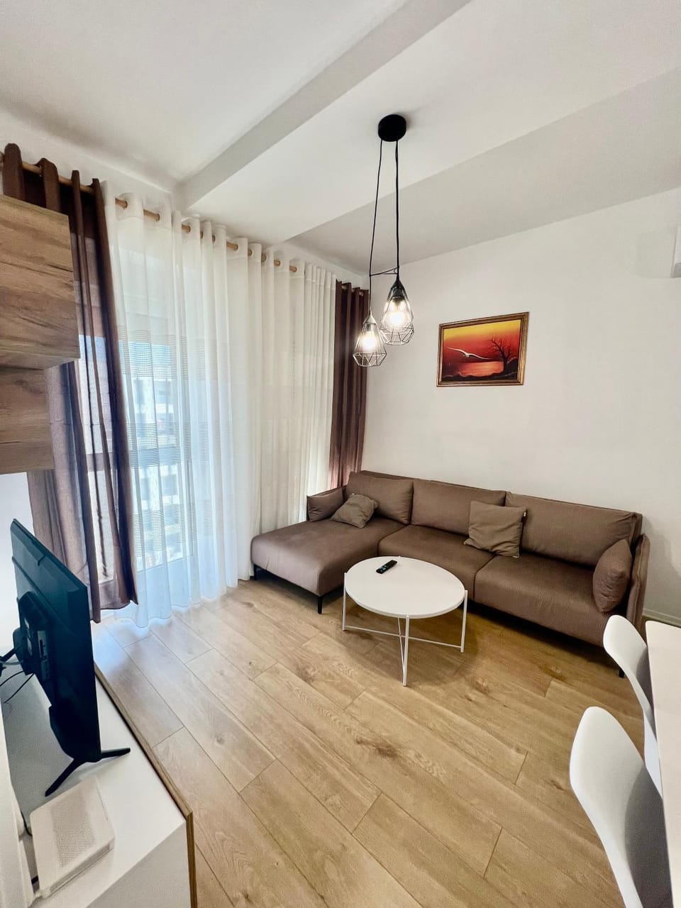 Urban Oasis Free private parking Apartment in Tirana