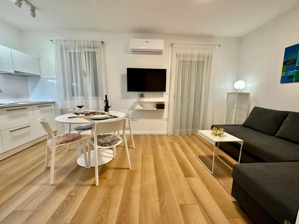 Living room, Dining area, air conditioner