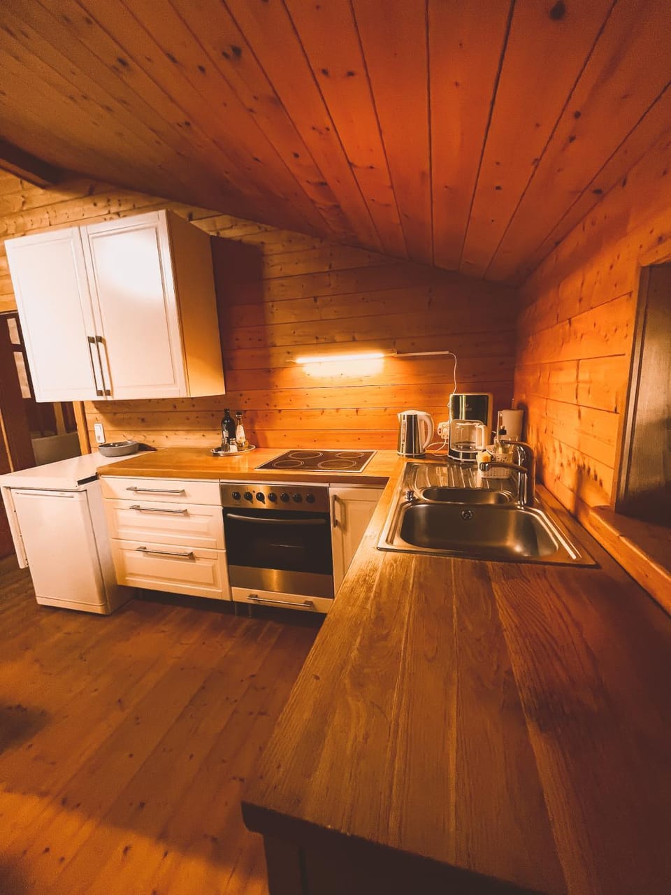 Kitchen or kitchenette, kitchen