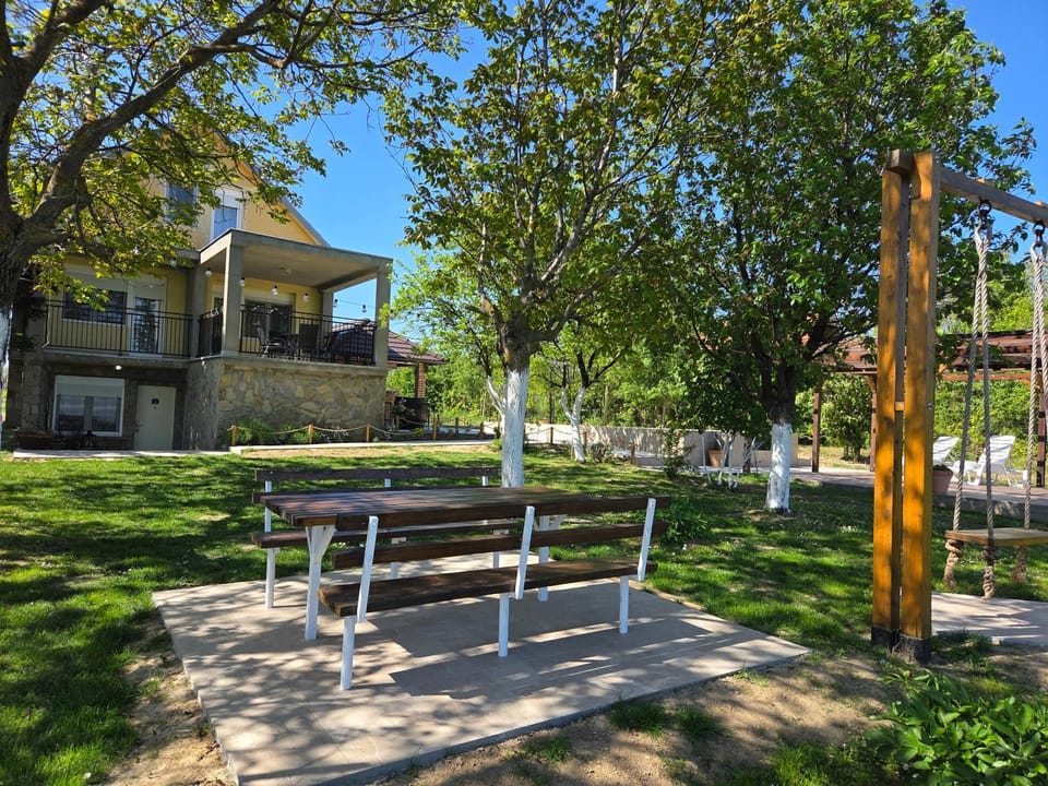 Property building, Garden view